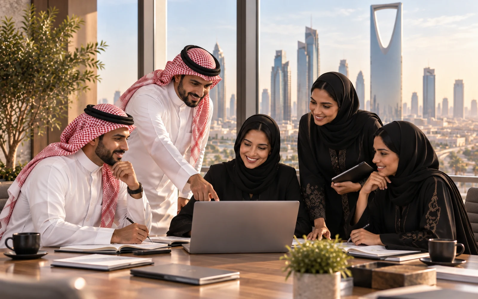 Connected business operations